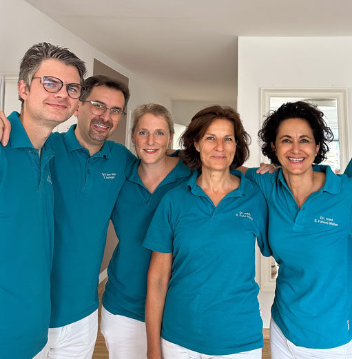 hno-zentrum-ruhr-aerzte-team Gruppenbild der Ärzte im HNO-Zentrum-Ruhr